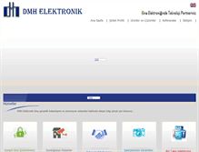 Tablet Screenshot of dmhelektronik.com